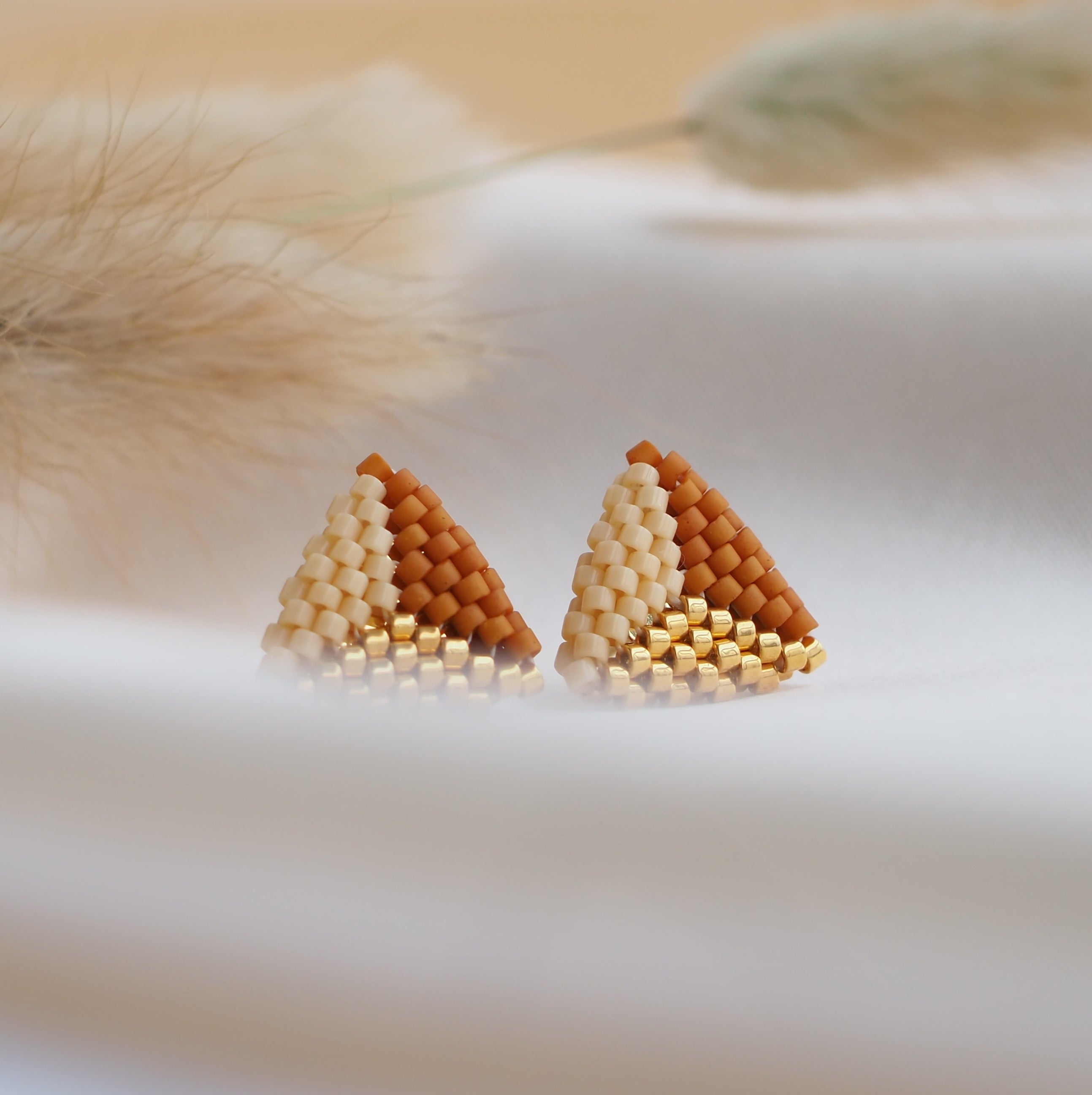 Triangle Stud Earrings | Valentina